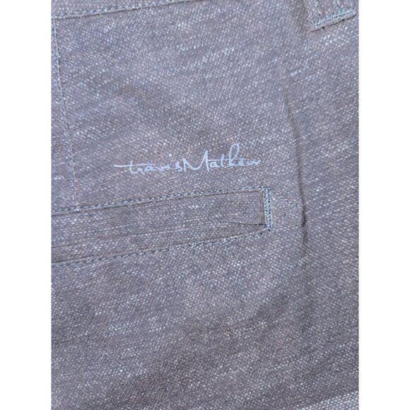 Travis Mathew Mens Blue Shorts Size 38 Polyester Spandex Blend - Picture 5 of 7